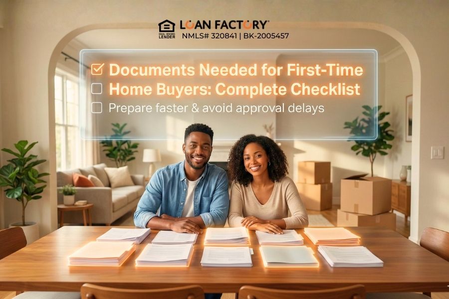 Documents Needed for First-Time Home Buyers: Complete Checklist