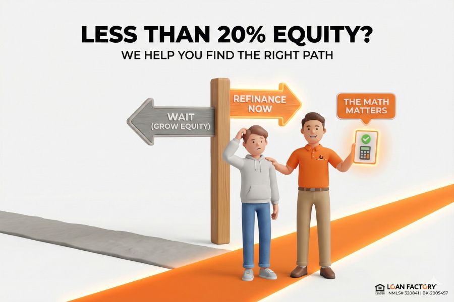 Can You Refinance FHA With Less Than 20% Equity?