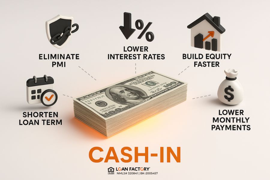Cash-In Refinance: Lower Your Mortgage Balance, Rates & PMI Cash-In Refinance: Lower Your Mortgage Balance, Rates & PMI