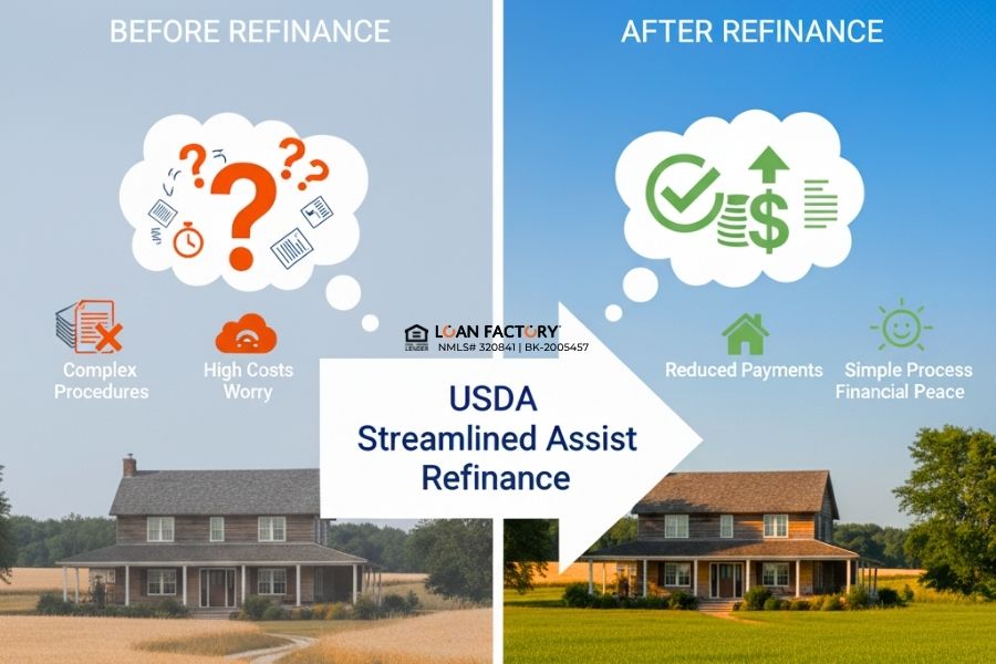 USDA Streamlined Assist Refinance: Easy Way to Lower Payments USDA Streamlined Assist Refinance: Easy Way to Lower Payments