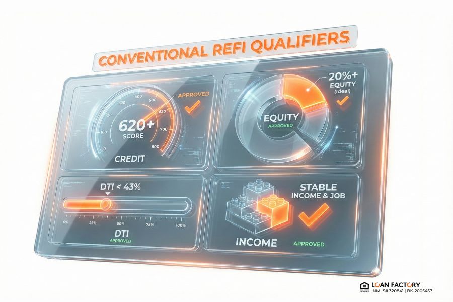Conventional Refinance Loan: Lower Rates, Drop PMI & Unlock Home Equity Conventional Refinance Loan: Lower Rates, Drop PMI & Unlock Home Equity