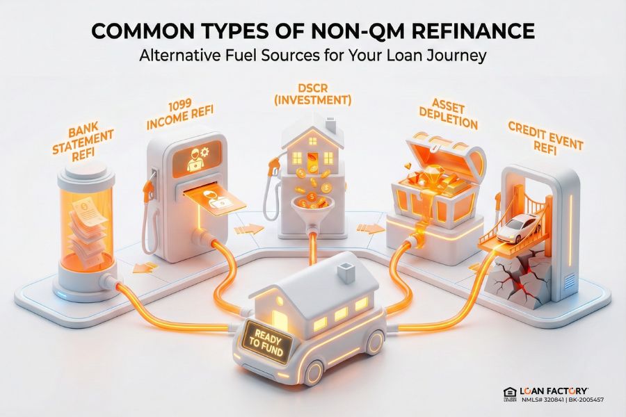 Non-QM Refinance: A Smarter Strategy for Investors & 1099 Earners?