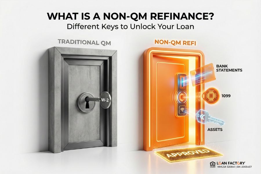 Non-QM Refinance: A Smarter Strategy for Investors & 1099 Earners?